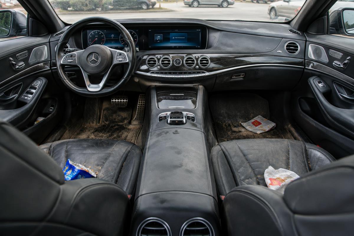 Interior before detailing